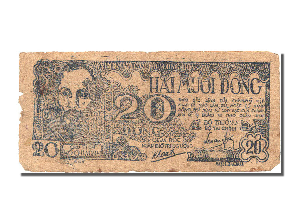 Billet, Viet Nam, 20 Dông, 1948, TB+