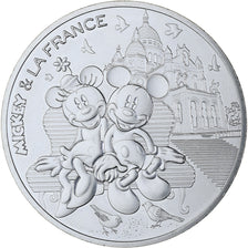 France, 50 Euro, Mickey & la France - Sacré-Cœur, 2018, SPL, Argent