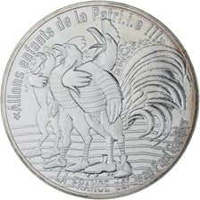 Francja, 50 Euro, Jean-Paul Gaultier - La Marseillaise, 2017, MS(63), Srebro