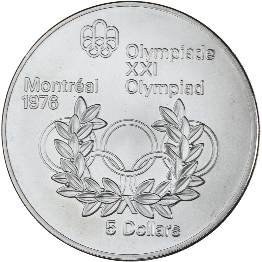 Coin, Canada, Elizabeth II, 5 Dollars, 1974, Royal Canadian Mint, Ottawa