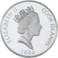 Coin, Cook Islands, Elizabeth II, 10 Dollars, 1994, Franklin Mint, USA, MS(63)