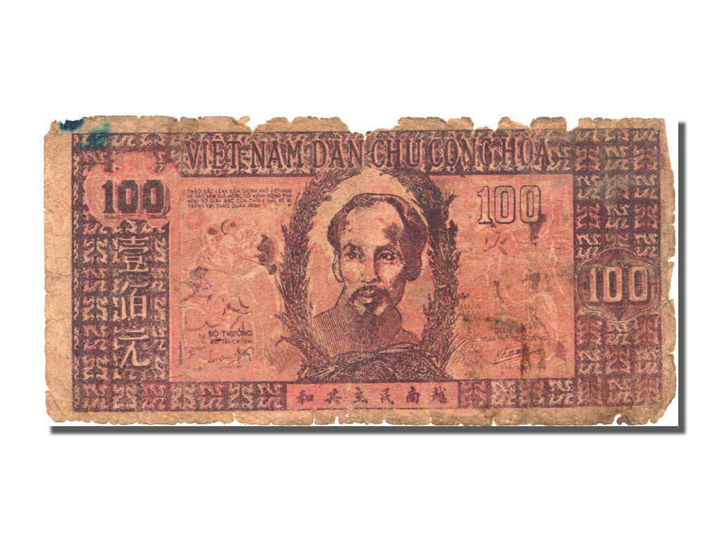 Banconote, Vietnam, 100 Dông, 1948, MB