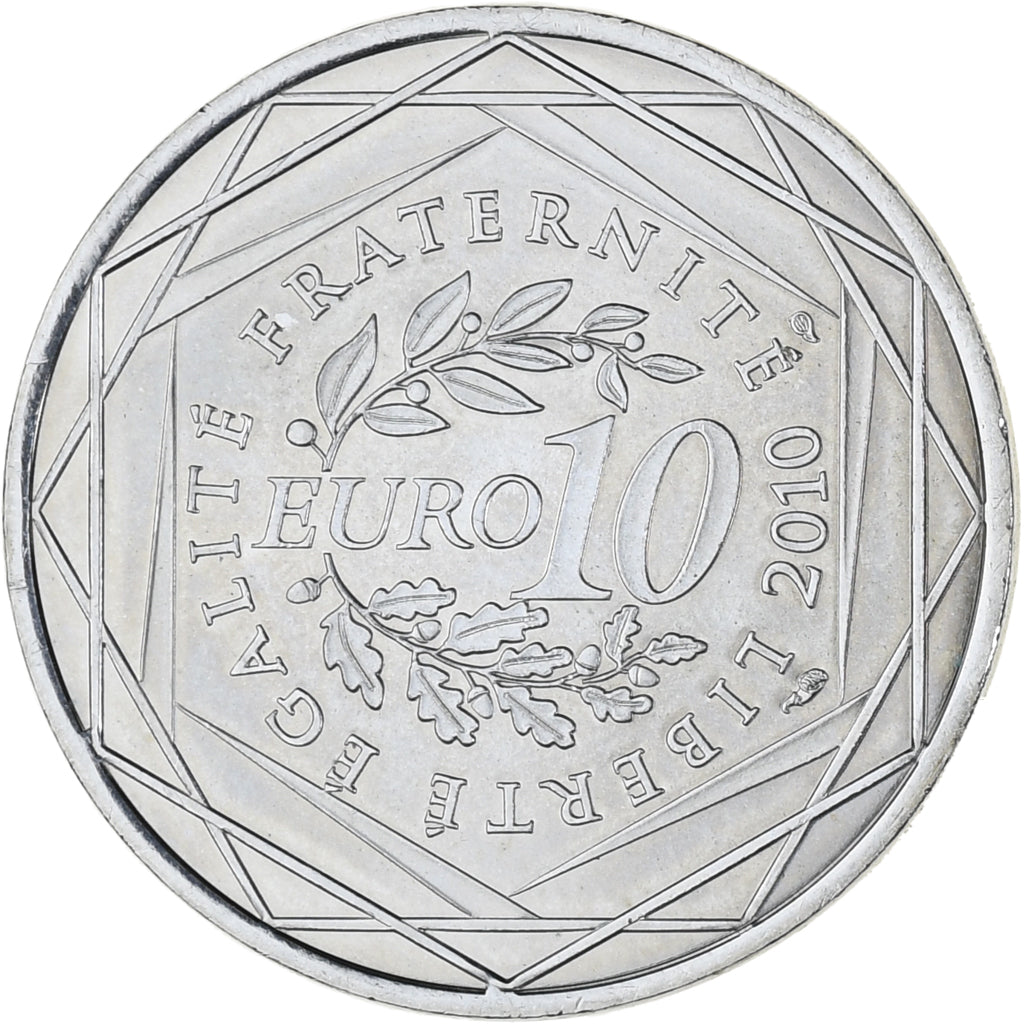 Francia, 10 Euro, Euros des régions, 2010, Paris, Midi-Pyrénées, SPL