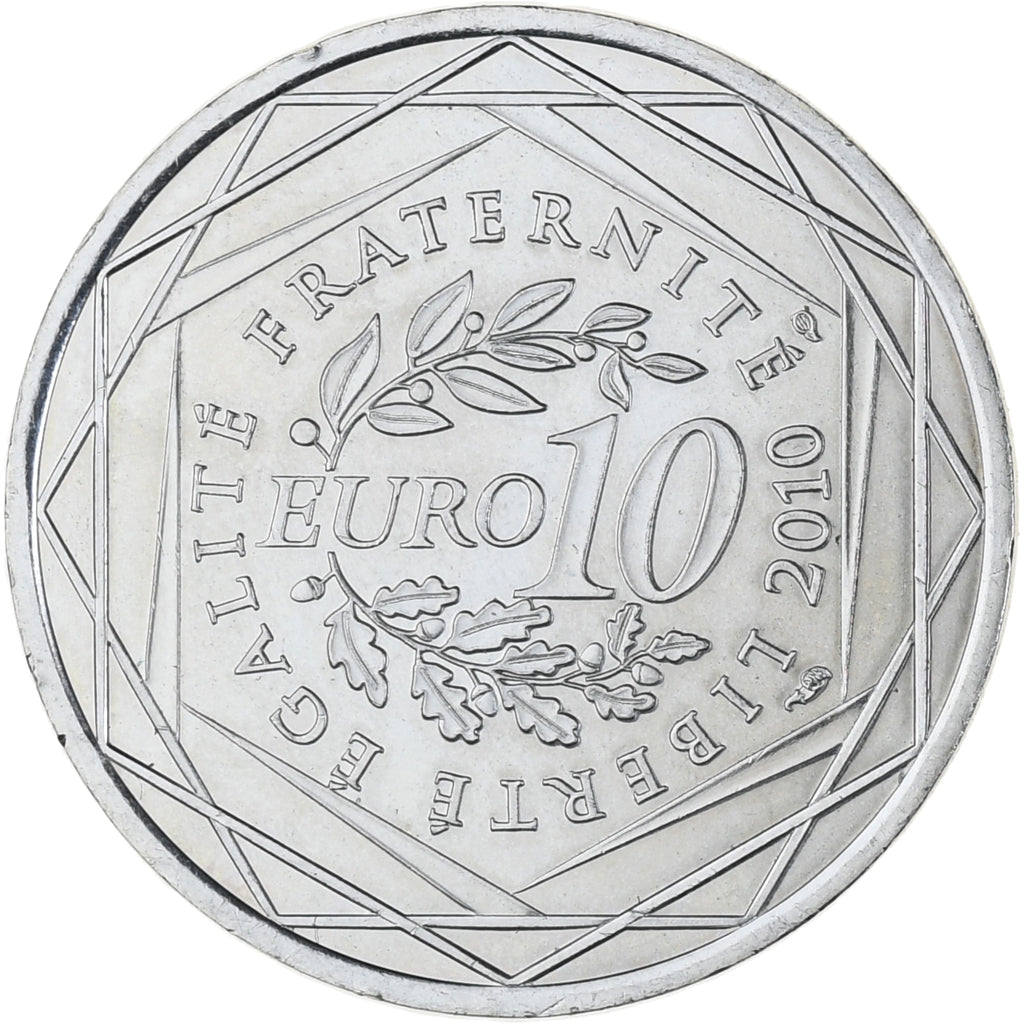 França, 10 Euro, Euros des régions, 2010, Paris, Champagne-Ardenne, MS(63)