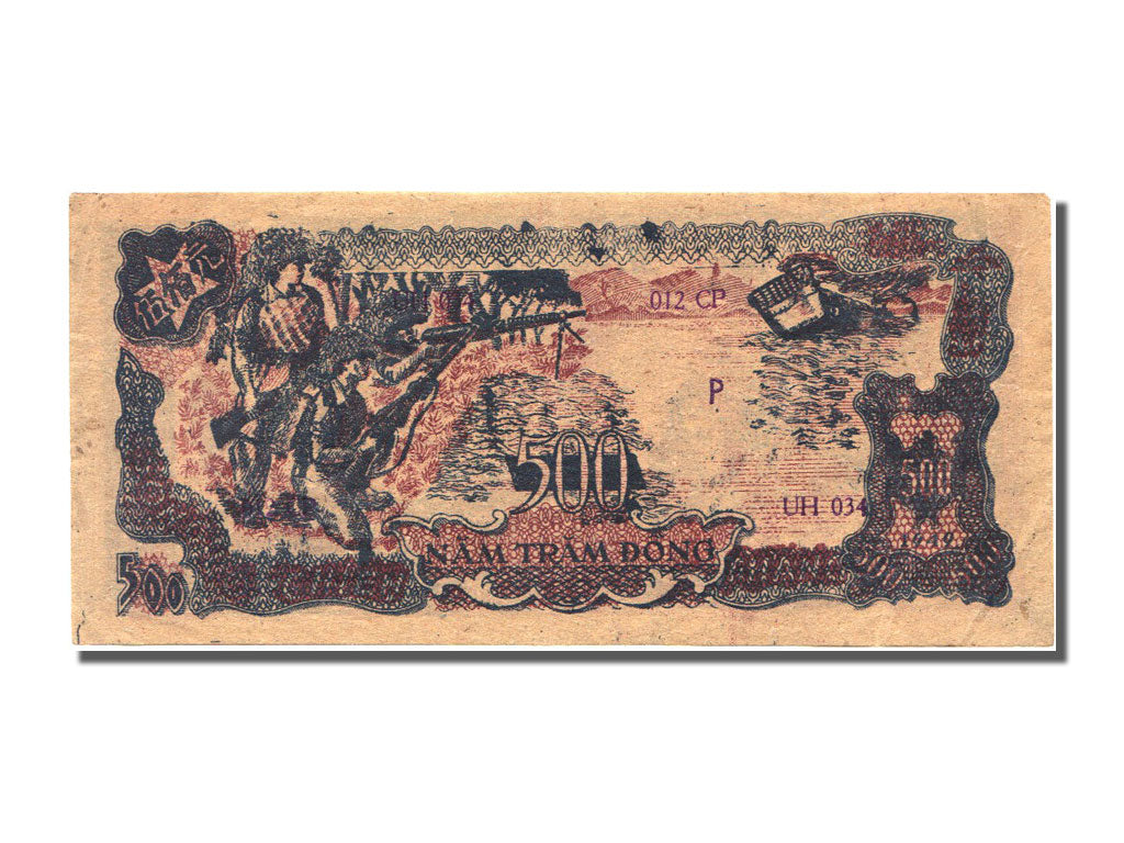 Banknote, Viet Nam, 500 Dông, 1949, AU(55-58)