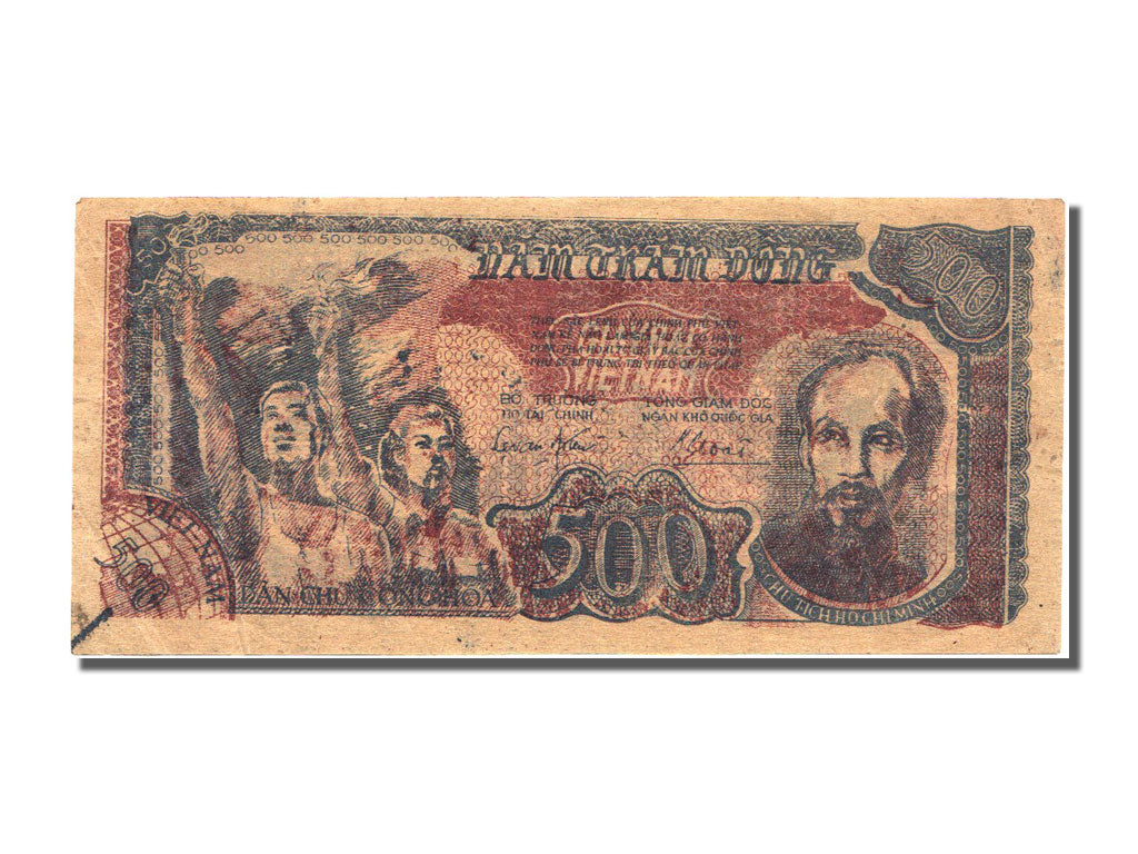 Banknote, Viet Nam, 500 Dông, 1949, AU(55-58)