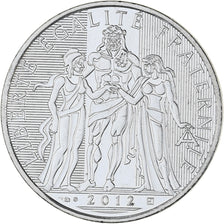 France, 10 Euro, 2012, Paris, MS(60-62), Silver, KM:2073