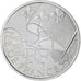 Francia, 10 Euro, Euros des régions, 2010, Paris, Ile De France, SC, Plata