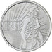 Frankrijk, 5 Euro, Semeuse, 2008, UNC-, Zilver, KM:1534