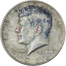 Moneda, Estados Unidos, Kennedy Half Dollar, Half Dollar, 1966, U.S. Mint