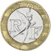 Coin, France, Génie, 10 Francs, 1990, MS(63), Bi-Metallic, KM:964.1
