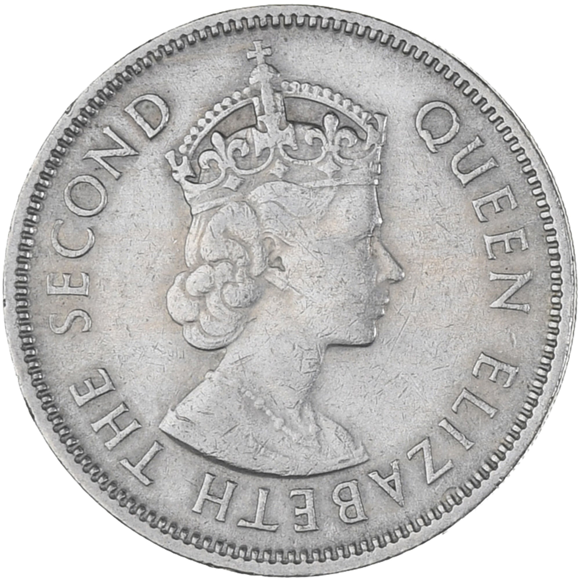Monnaie, Maurice, Elizabeth II, 1/2 Rupee, 1965, SUP, Cupro-nickel, KM:37.1