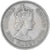 Moneda, Mauricio, Elizabeth II, 1/2 Rupee, 1965, EBC, Cobre - níquel, KM:37.1