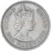 Moeda, Maurícia, Elizabeth II, 1/2 Rupee, 1965, AU(55-58), Cobre-níquel