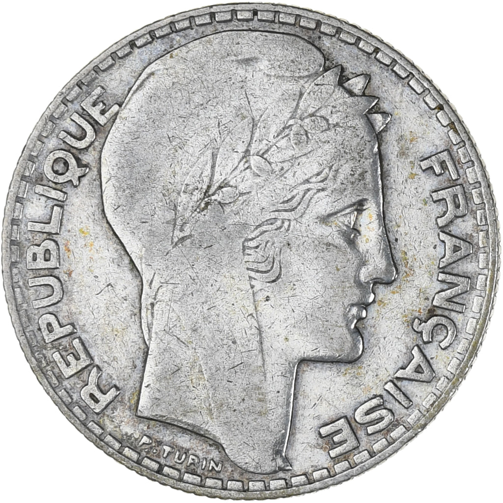Moneda, Francia, Turin, 10 Francs, 1932, Paris, EBC, Plata, KM:878