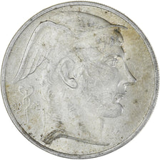 Coin, Belgium, 50 Francs, 50 Frank, 1948, AU(55-58), Silver, KM:137