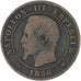 Coin, France, Napoleon III, Napoléon III, 2 Centimes, 1856, Paris, VF(30-35)