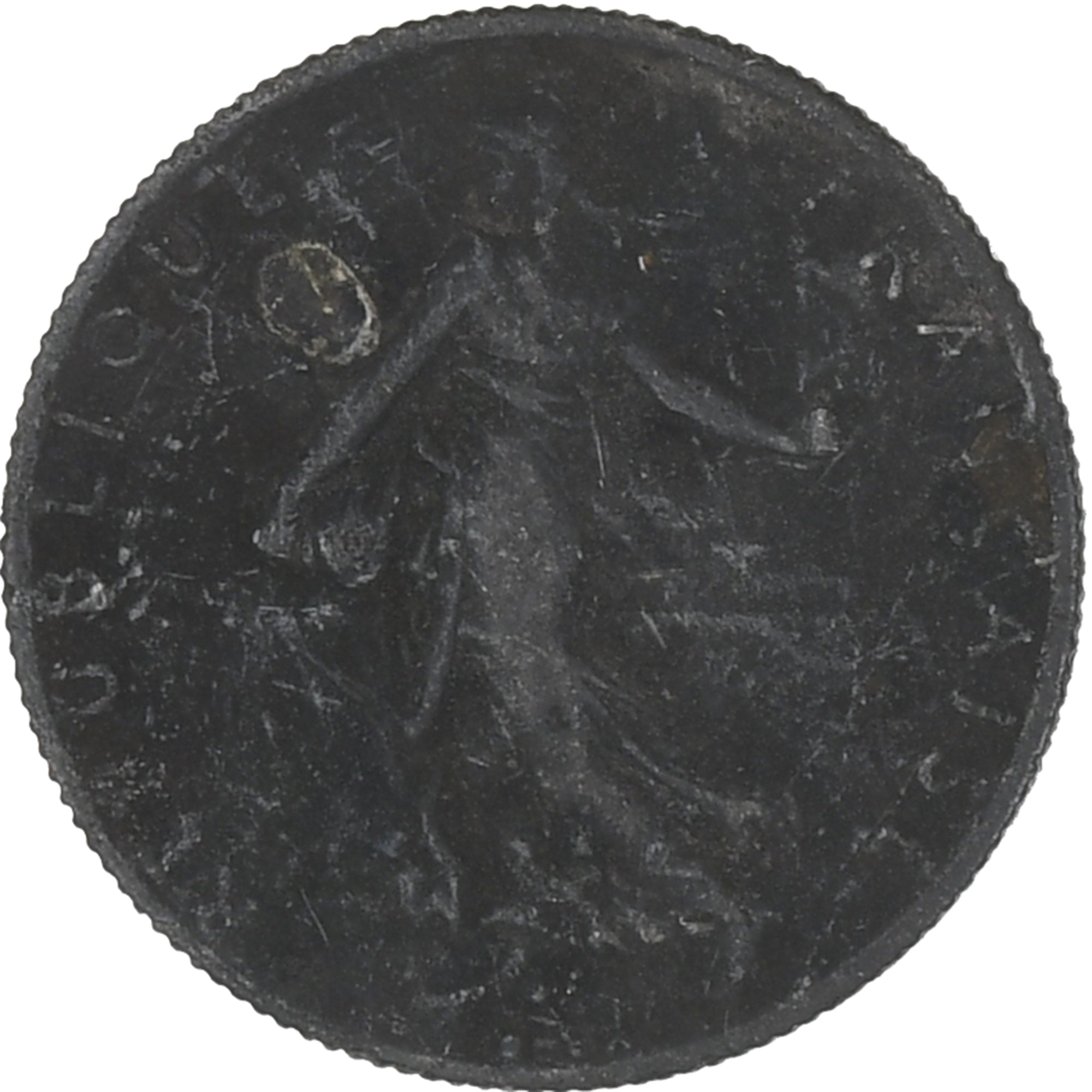 Munten, Frankrijk, Semeuse, 50 Centimes, 1916, Paris, ZG+, Zilver, KM:854