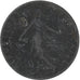 Munten, Frankrijk, Semeuse, 50 Centimes, 1916, Paris, ZG+, Zilver, KM:854