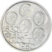 Moneda, Bélgica, 500 Francs, 500 Frank, 1980, Brussels, MBC+, Plata recubierta