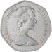 Moneta, Wielka Brytania, Elizabeth II, 50 Pence, 1982, EF(40-45), Miedź-Nikiel