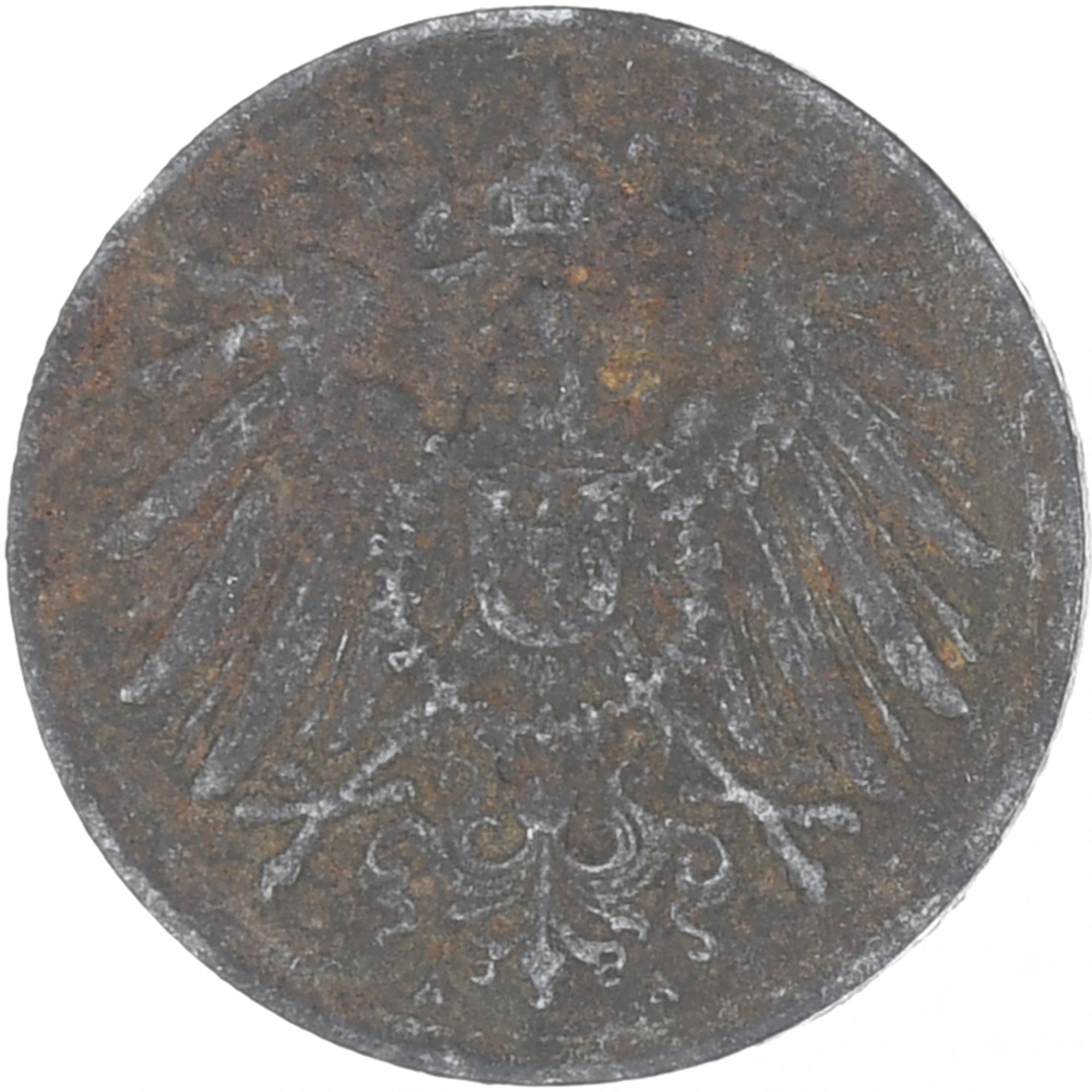Münze, GERMANY - EMPIRE, 5 Pfennig, 1916, Berlin, SGE+, Iron, KM:19