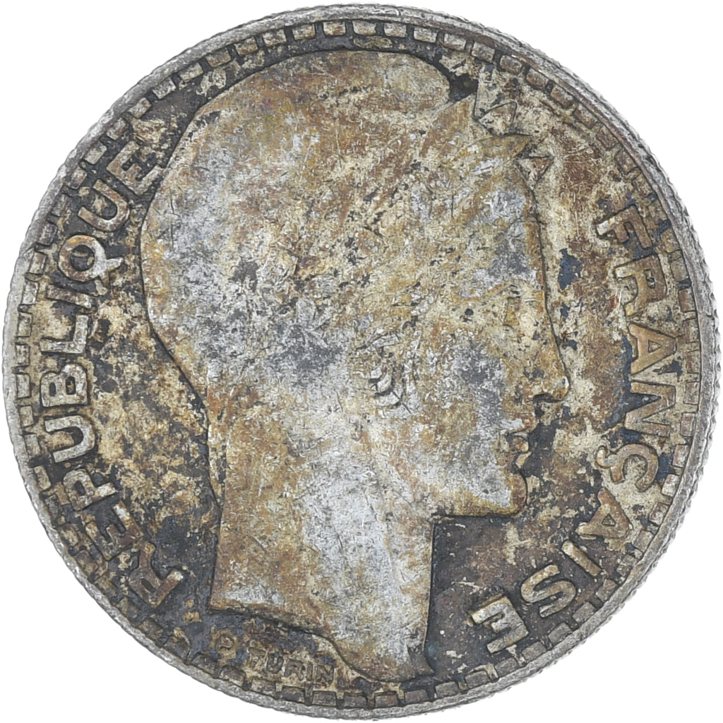 Coin, France, Turin, 10 Francs, 1933, Paris, EF(40-45), Silver, KM:878