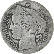 Münze, Frankreich, Cérès, Franc, 1871, Paris, SGE+, Silber, KM:822.1