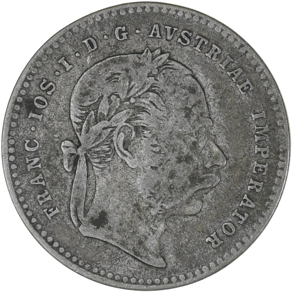 Coin, Austria, Franz Joseph I, 20 Kreuzer, 1870, EF(40-45), Silver, KM:2212