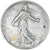 Moneta, Francja, Semeuse, 2 Francs, 1915, Paris, AU(50-53), Srebro, KM:845.1