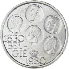 Coin, Belgium, 500 Francs, 500 Frank, 1980, Brussels, AU(50-53), Silver Clad