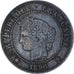 Coin, France, Cérès, 2 Centimes, 1896, Paris, VF(30-35), Bronze, KM:827.1