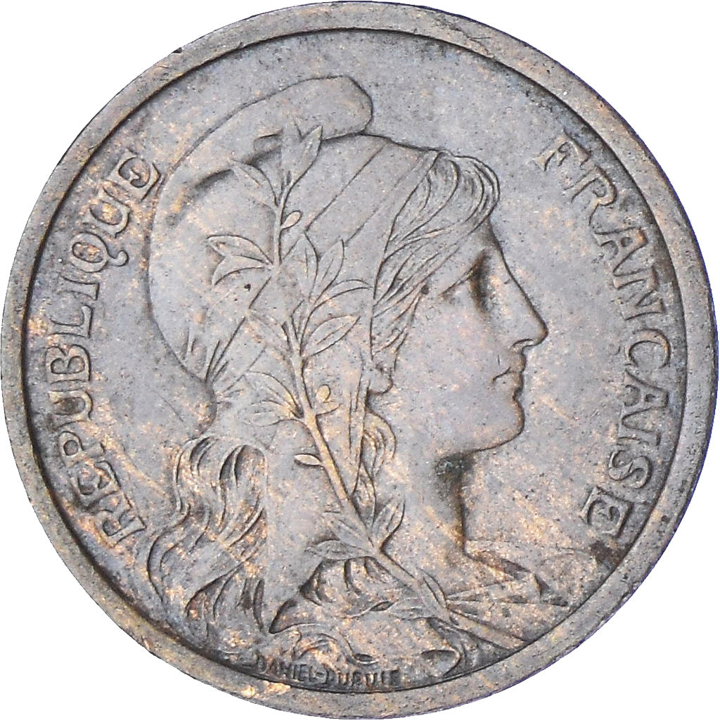 Munten, Frankrijk, Dupuis, 2 Centimes, 1914, Paris, ZF+, Bronzen, KM:841