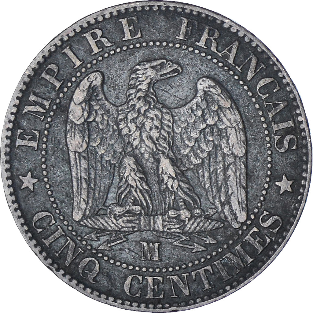 Coin, France, Napoleon III, Napoléon III, 5 Centimes, 1854, Marseille