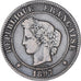 France, Cérès, 5 Centimes, 1897, Paris, TB+, Bronze, Gadoury:157a, KM:821.1