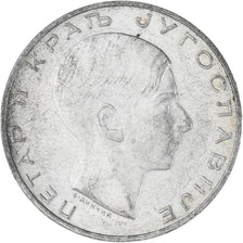Coin, Yugoslavia, Petar II, 50 Dinara, 1938, AU(55-58), Silver, KM:24