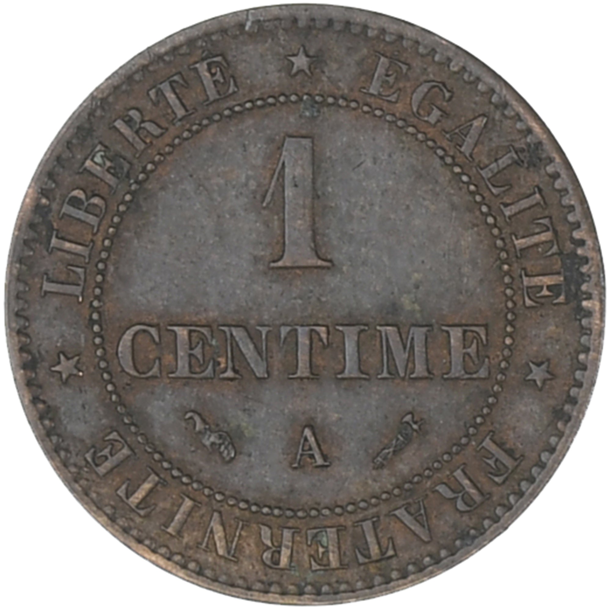 Monnaie, France, Cérès, Centime, 1896, Paris, TTB, Bronze, Gadoury:88