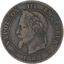 Coin, France, Napoleon III, Napoléon III, 2 Centimes, 1862, Paris, EF(40-45)