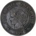 Monnaie, France, Cérès, 2 Centimes, 1895, Paris, TTB, Bronze, Gadoury:105