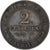 Moneda, Francia, Cérès, 2 Centimes, 1895, Paris, MBC, Bronce, KM:827.1