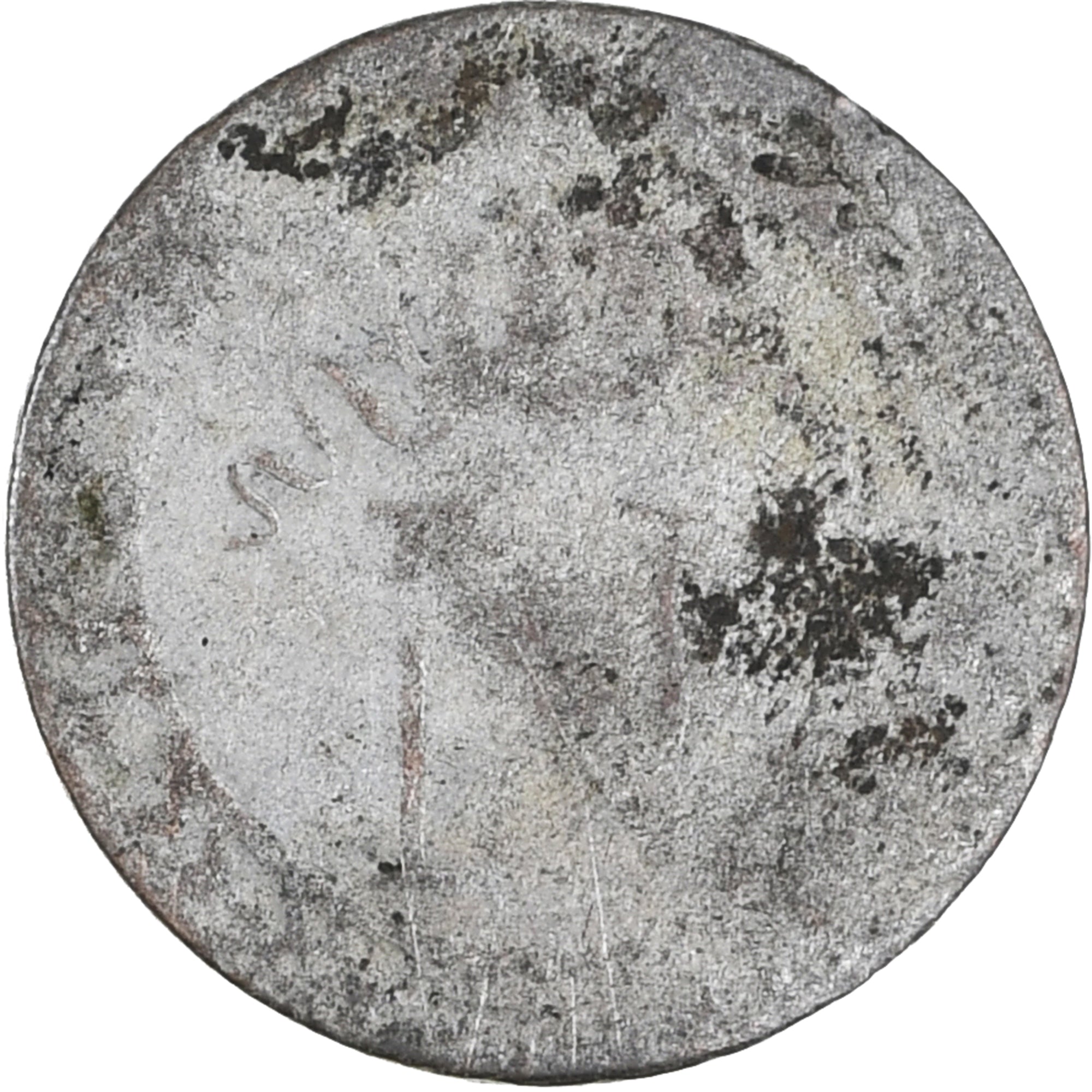 Moneda, Francia, Napoléon I, 10 Centimes, 1808, Limoges, BC, Vellón, KM:676.5