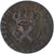 Coin, FRENCH COLONIES, 9 Deniers, 1721, La Rochelle, VF(20-25), Copper, KM:5.2
