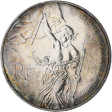 Moneta, Francia, Liberté guidant le peuple, 100 Francs, 1993, BB+, Argento
