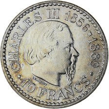 Moneta, Monaco, Rainier III, 10 Francs, 1966, SPL-, Argento, KM:146