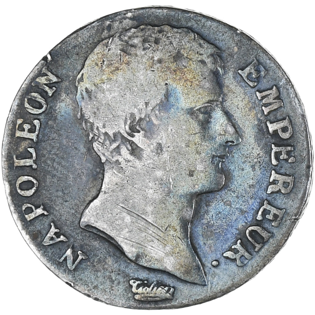 Coin, France, Napoléon I, Franc, AN 13, Toulouse, F(12-15), Silver, KM:656.10