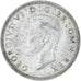 Großbritannien, George VI, 1/2 Crown, 1938, SS, Silber, KM:856