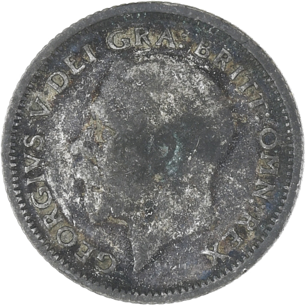 Great Britain, George V, 6 Pence, 1926, VF(20-25), Silver, KM:815a.2