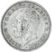 Grã-Bretanha, George V, 6 Pence, 1933, EF(40-45), Prata, KM:832