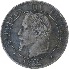 Coin, France, Napoleon III, Napoléon III, 2 Centimes, 1862, Bordeaux