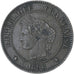 Moneta, Francja, Cérès, 2 Centimes, 1896, Paris, EF(40-45), Brązowy